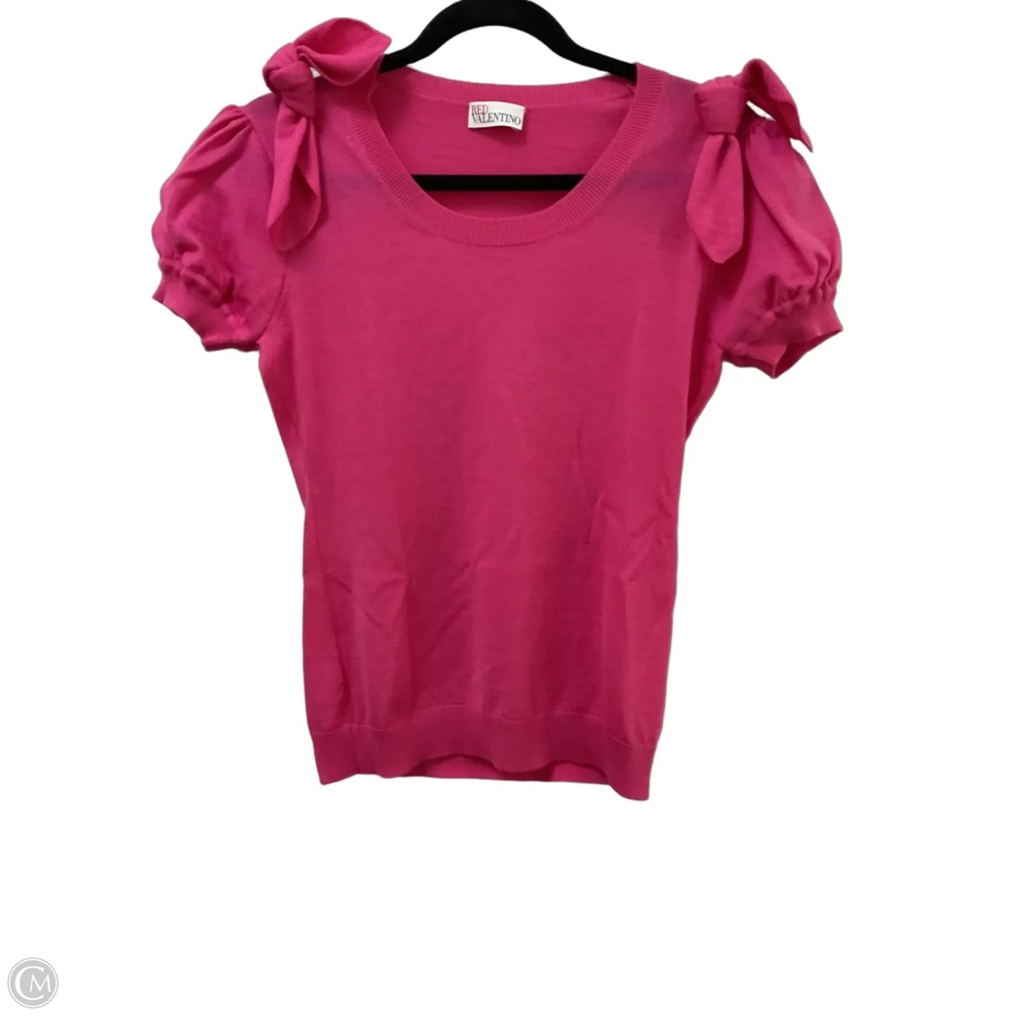 Sweater Short Sleeve By Cma In Pink, Size: M