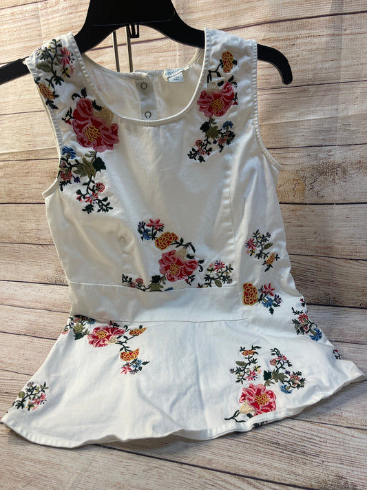 White Top Sleeveless Sundance, Size Xs