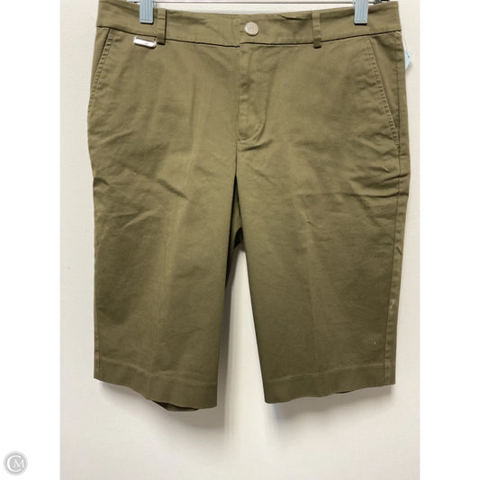 Shorts By Lauren By Ralph Lauren In Green, Size: 4