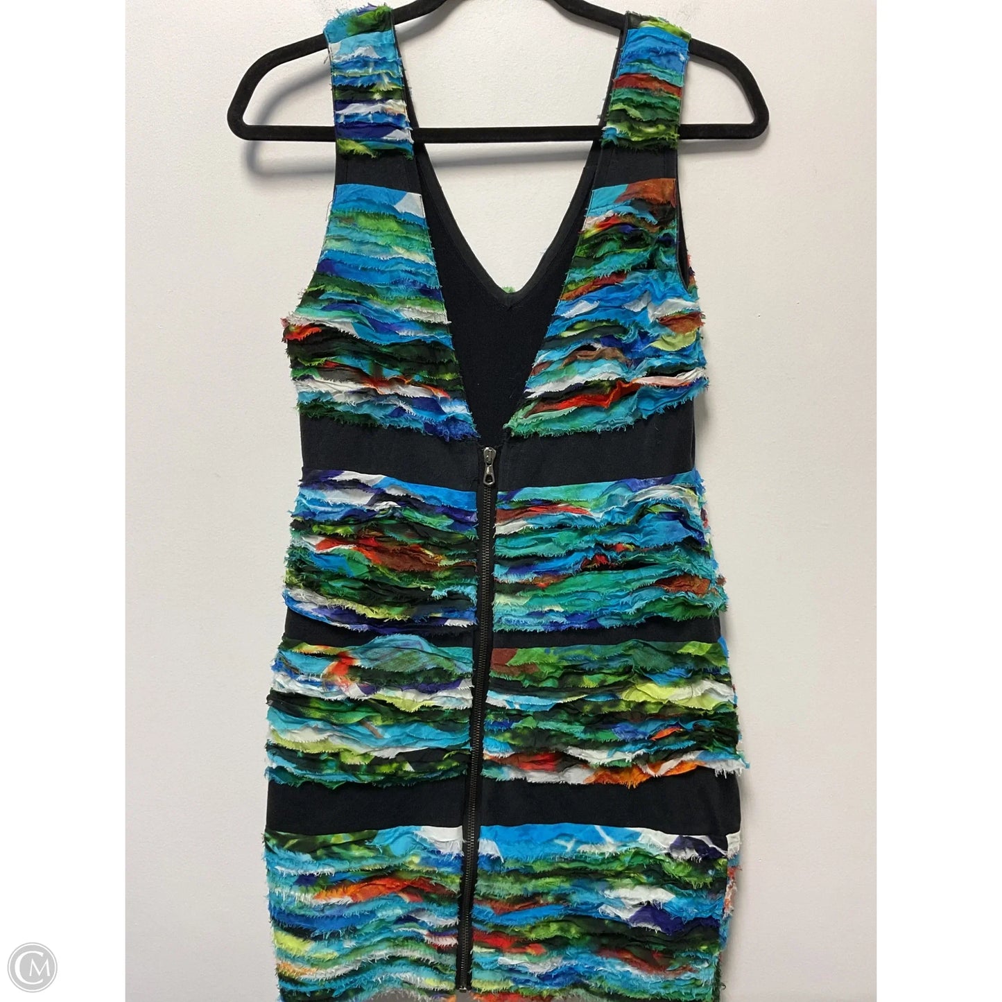 Dress Casual Midi By Rag And Bone In Multi-colored, Size: L