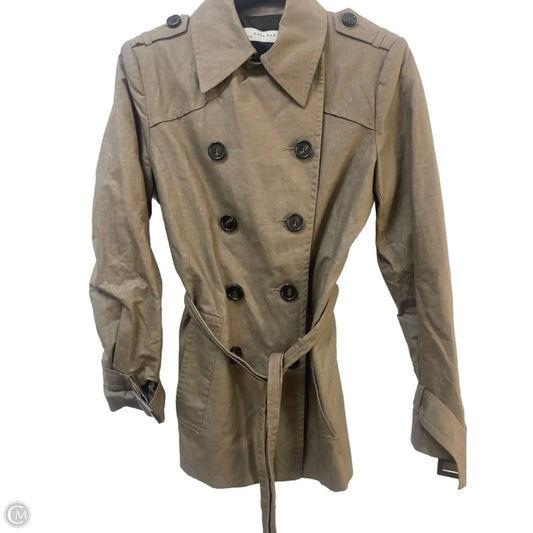 Coat Trench Coat By Zara Basic In Taupe, Size: M