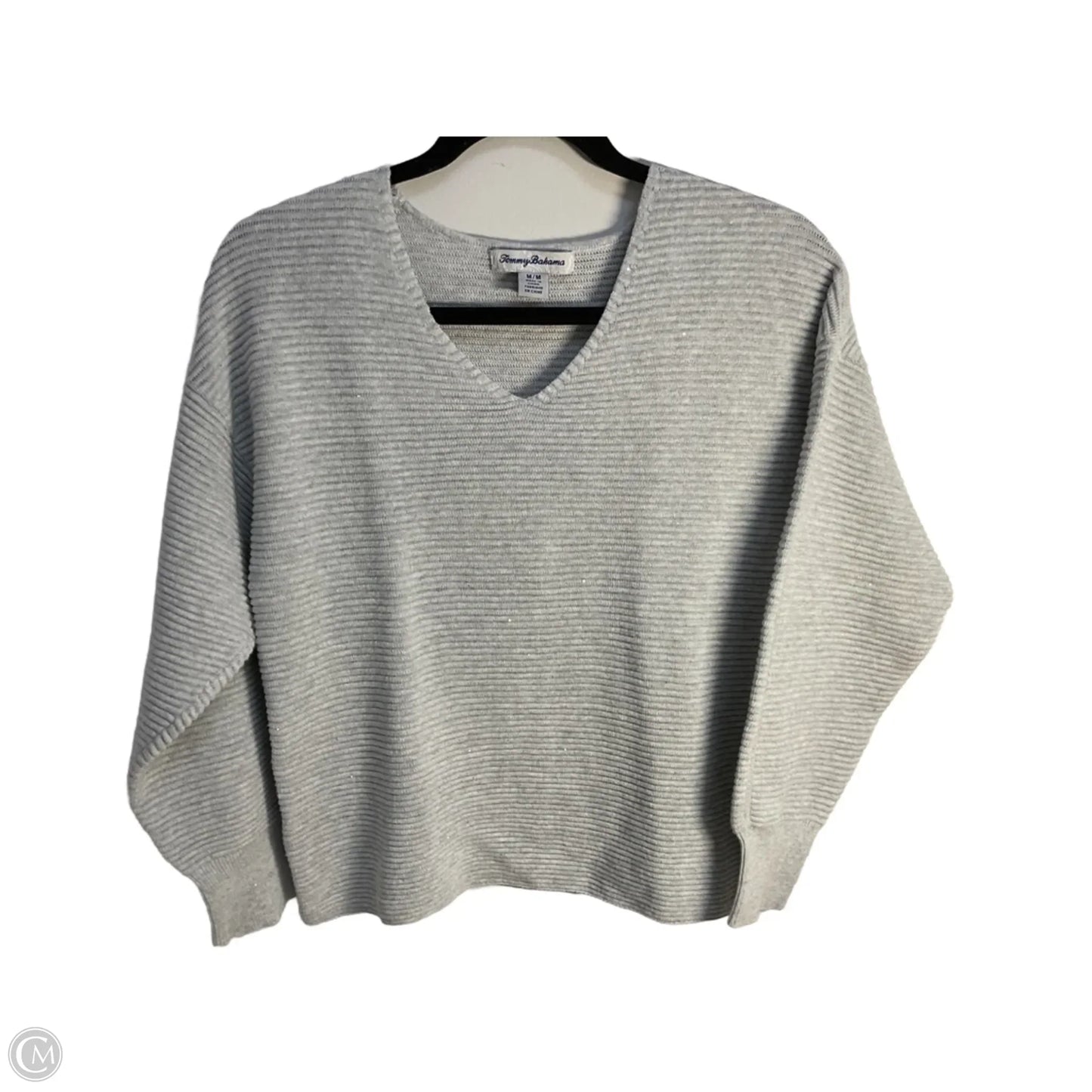 Sweater By Tommy Bahama In Grey, Size: M