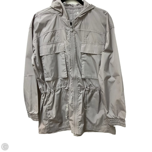 Jacket Windbreaker By Apana In Purple, Size: S