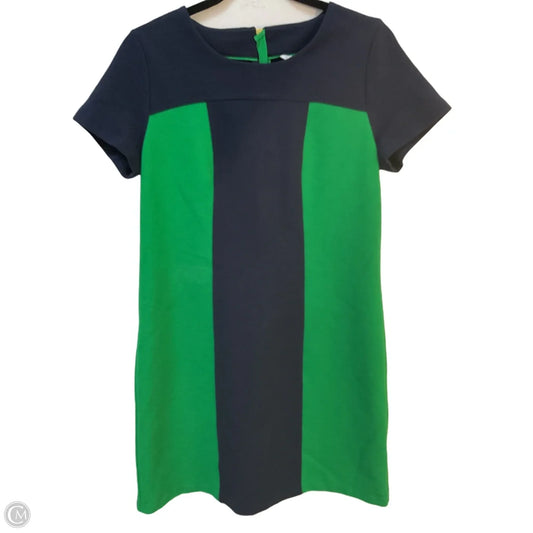 Dress Casual Midi By Boden In Blue & Green, Size: M