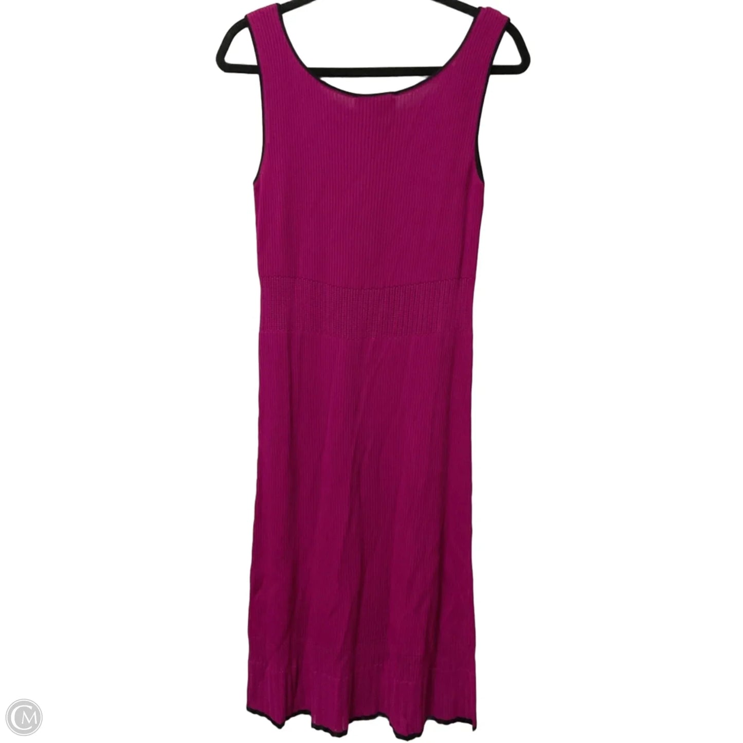 Dress Designer By Escada In Black & Pink, Size: M
