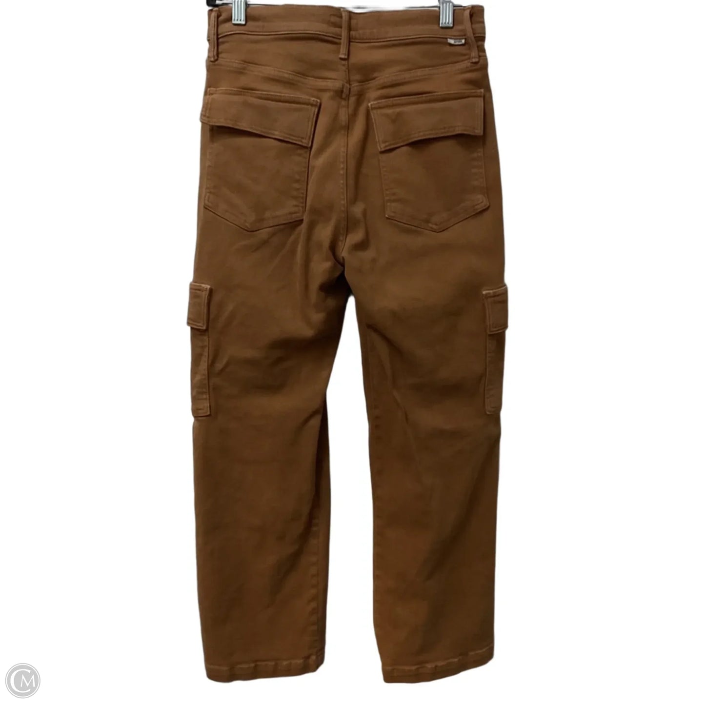 Jeans Straight By Mother In Orange Denim, Size: 4