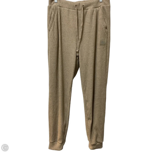 Pants Joggers By Alo In Taupe, Size: L