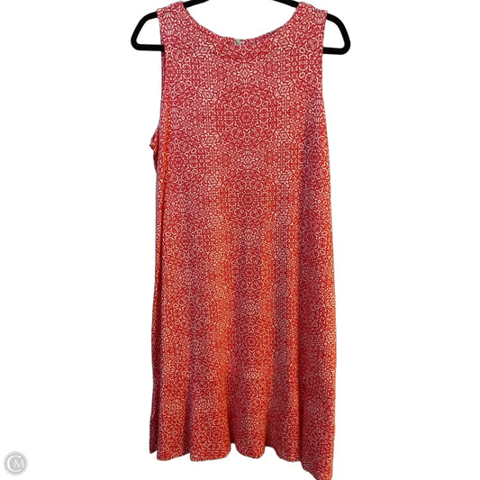 Athletic Dress By Tommy Bahama In Pink & White, Size: Xl