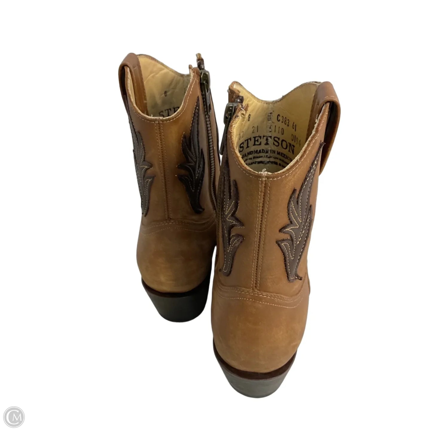 Boots Western By Cmb In Brown & Tan, Size: 8