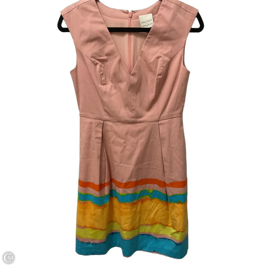 Dress Casual Midi By Anthropologie In Peach, Size: Xsp