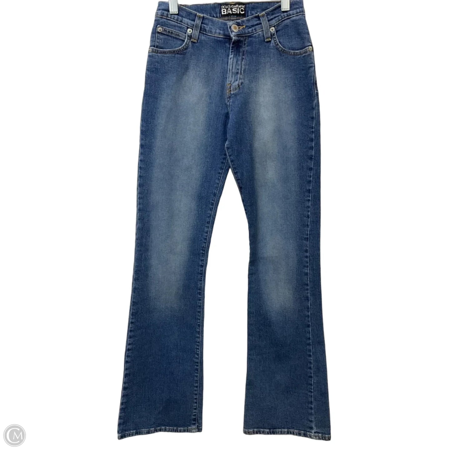 Jeans Luxury Designer By Dolce And Gabbana In Blue Denim, Size: 2