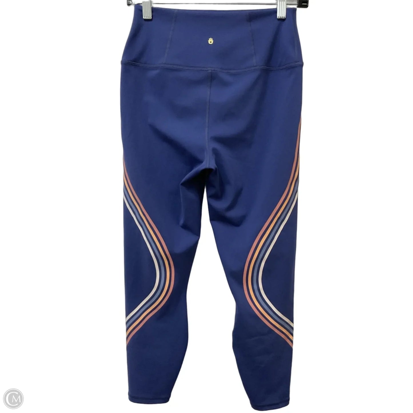Athletic Leggings By Spiritual Gangster In Blue, Size: L