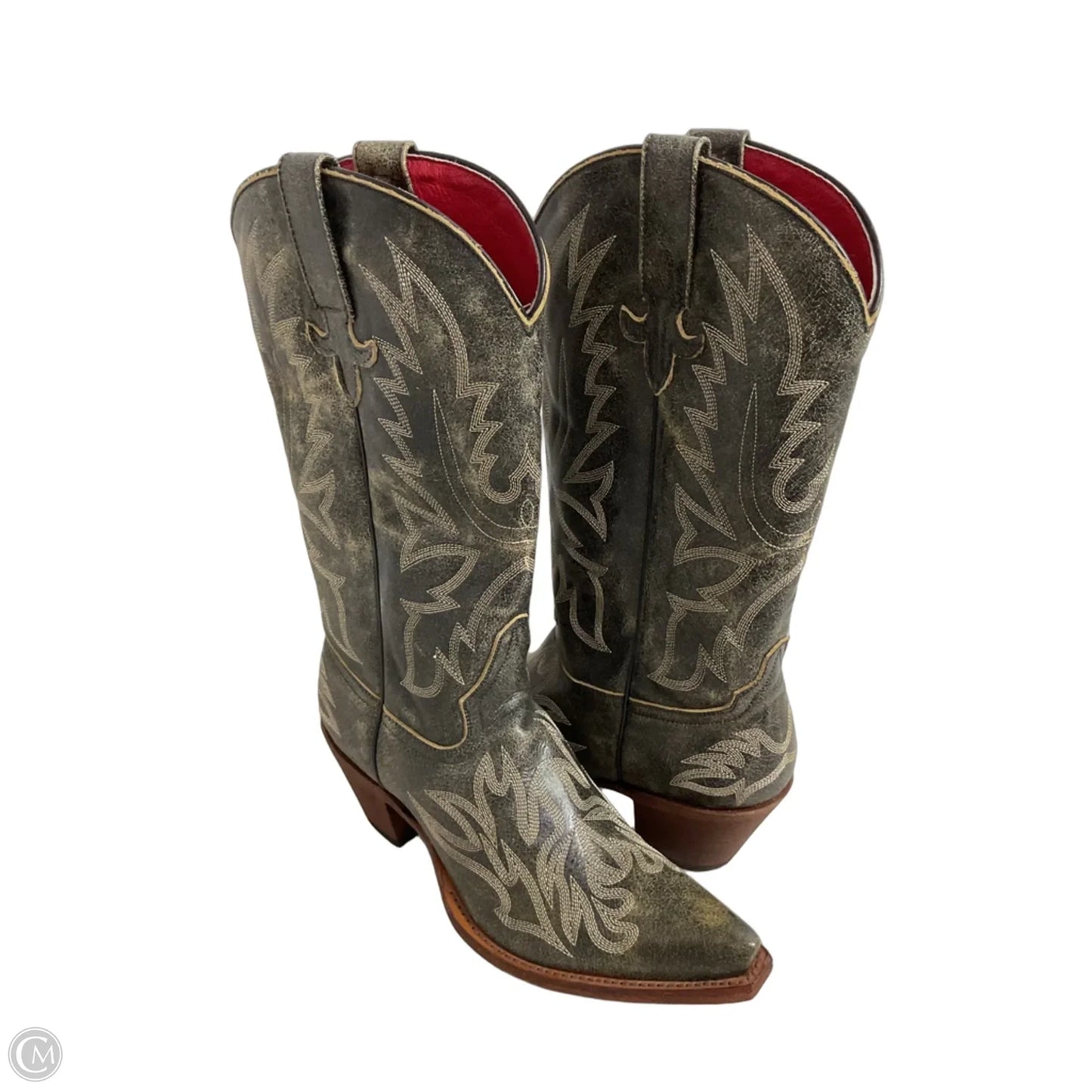 Boots Western By Cmc In Taupe, Size: 8.5