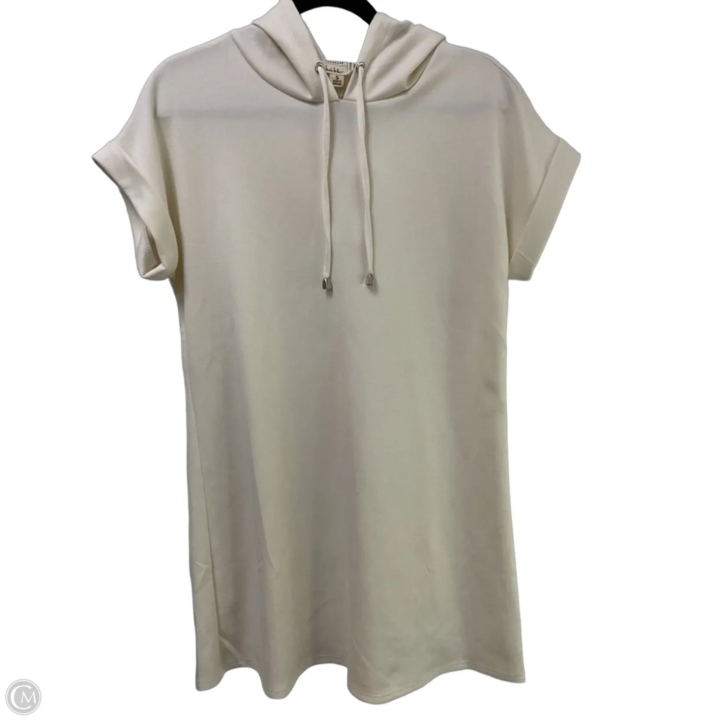 Dress Casual Midi By Nicole Miller In Cream, Size: S