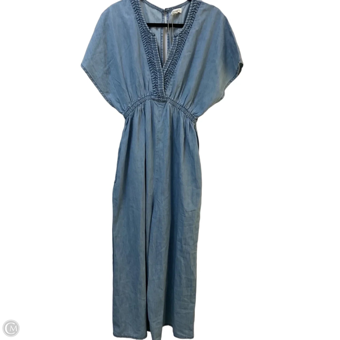 Jumpsuit By World Market In Blue Denim, Size: S