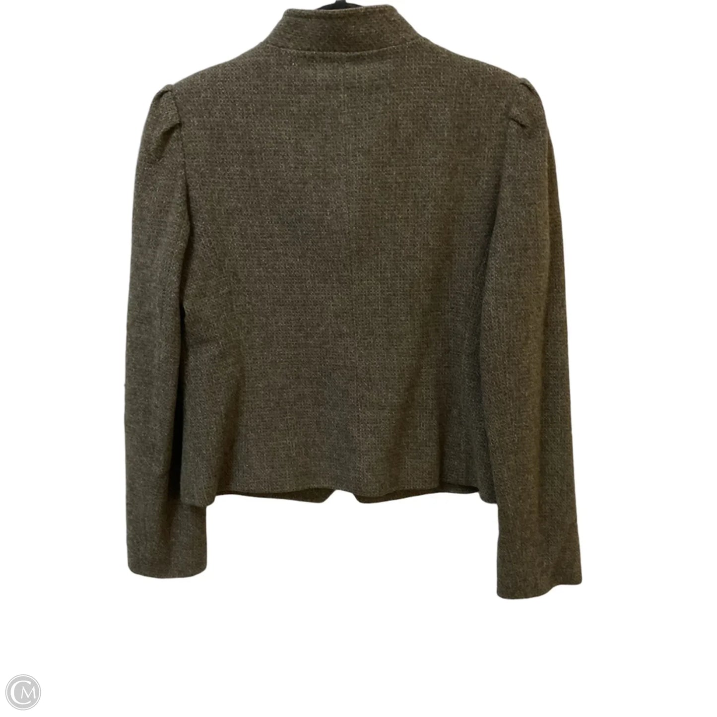Blazer By Clothes Mentor In Brown, Size: M