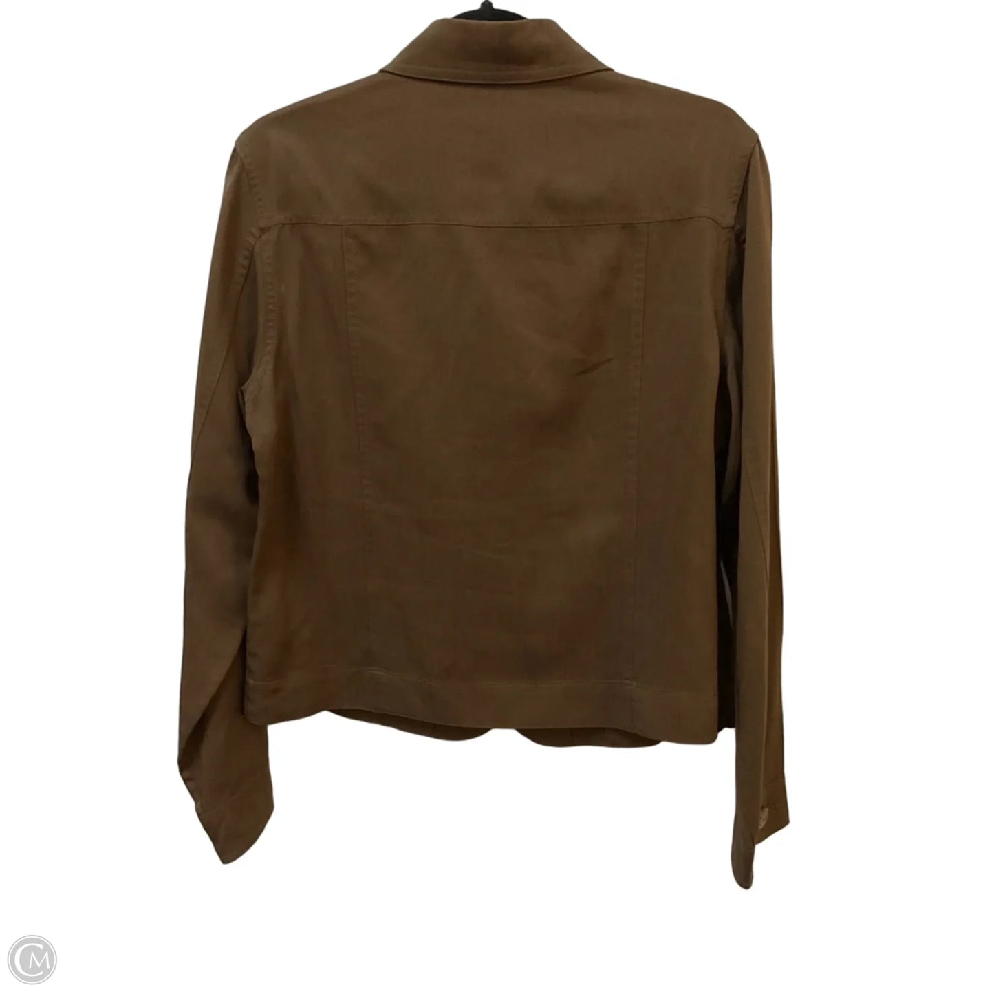 Jacket Denim By Coldwater Creek In Brown Denim, Size: S