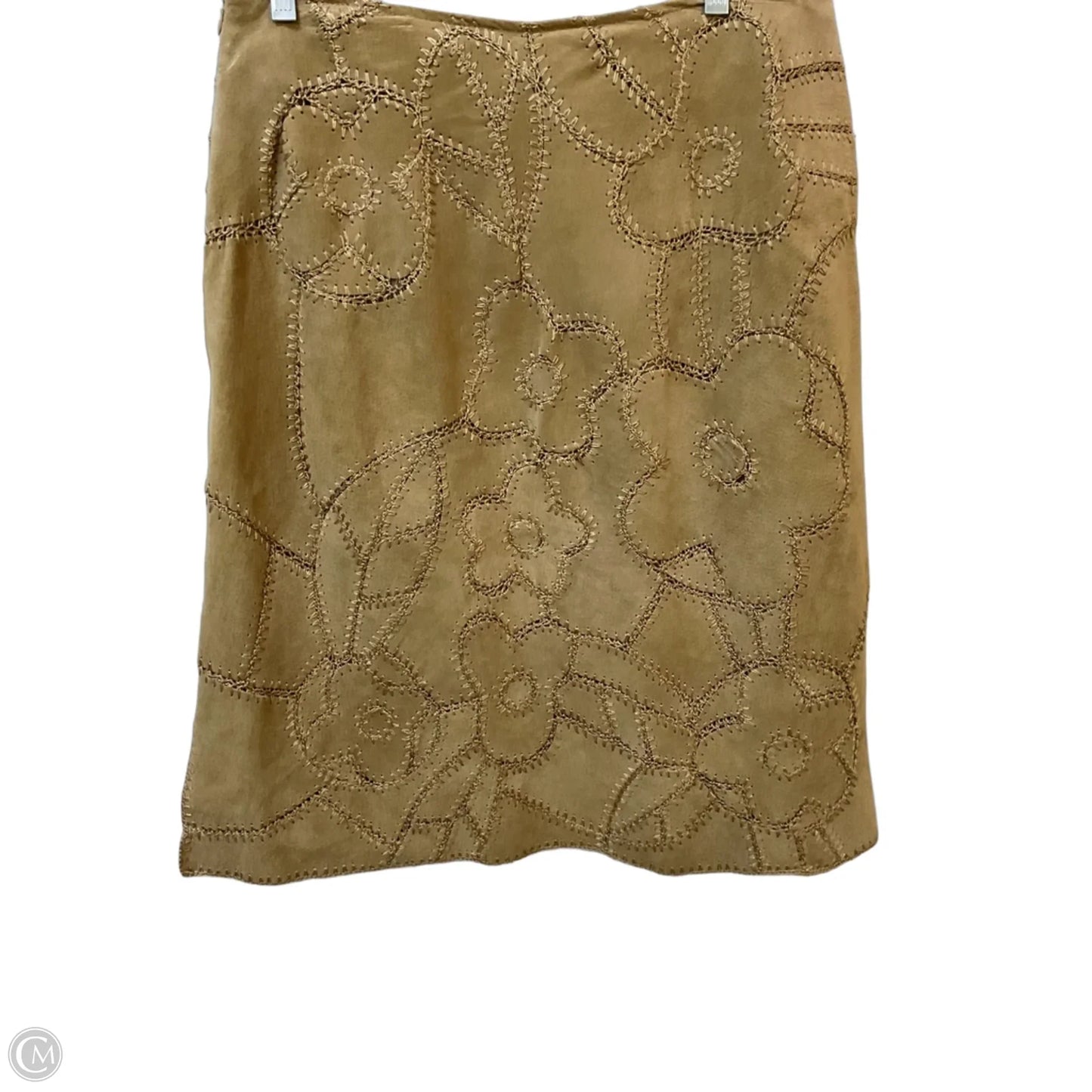 Skirt Midi By Cmc In Tan, Size: M