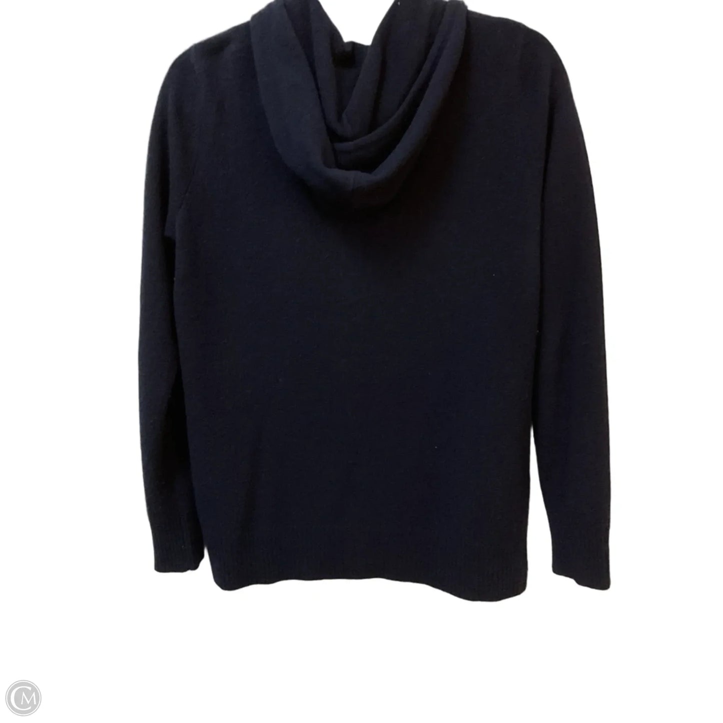 Sweater Cardigan Cashmere By Bloomingdales In Navy, Size: S