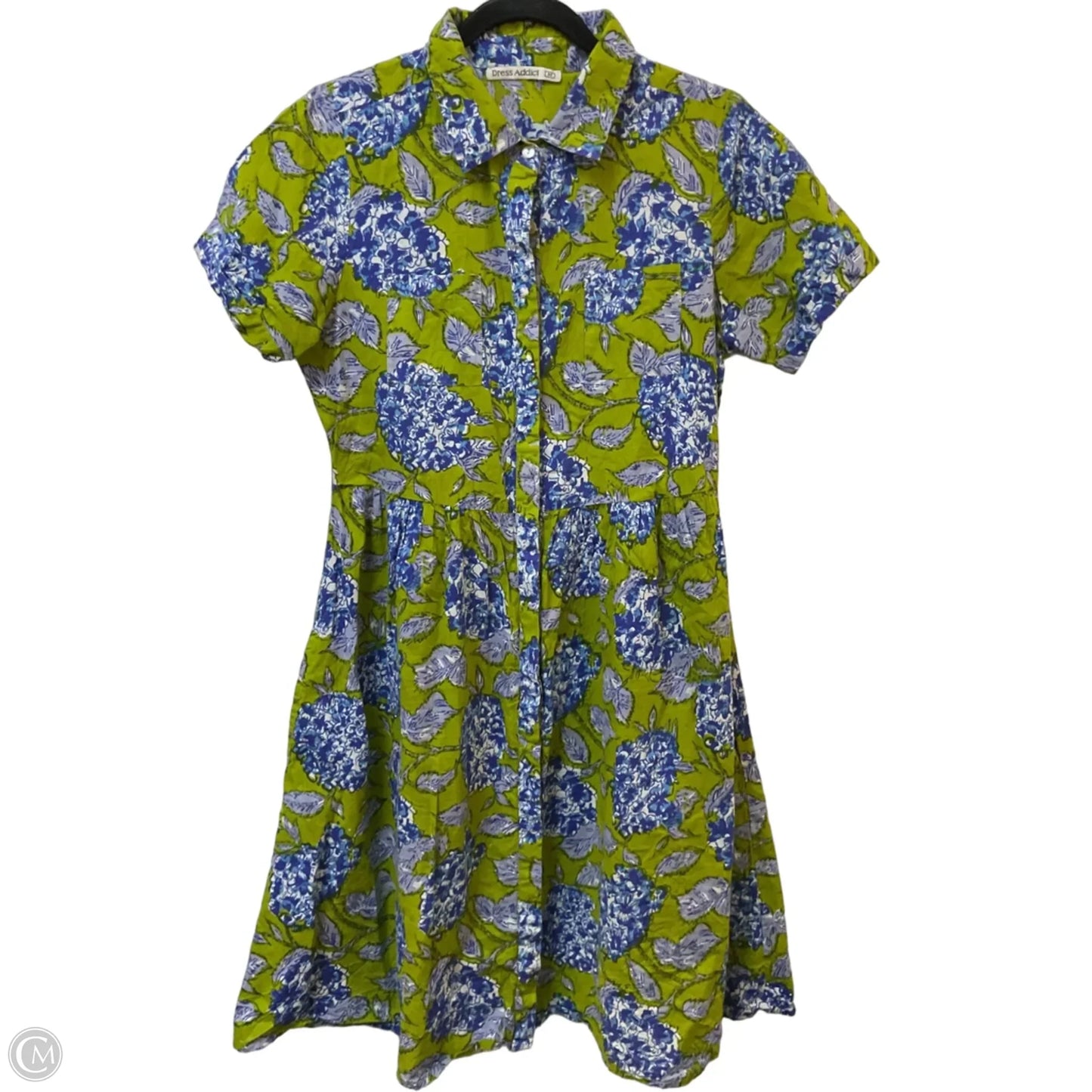 Dress Casual Midi By Clothes Mentor In Chartreuse, Size: M