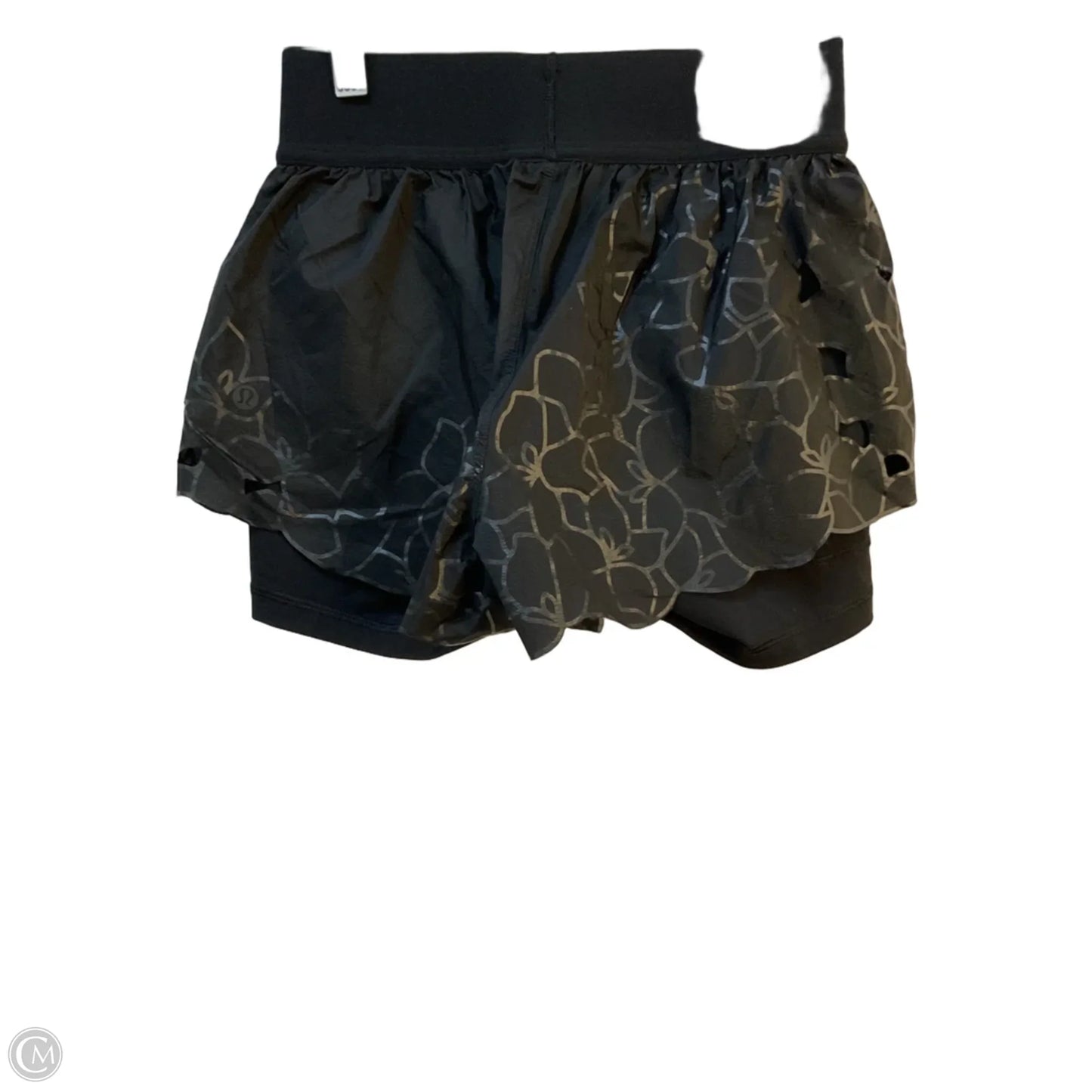 Athletic Shorts By Lululemon In Black, Size: Xs