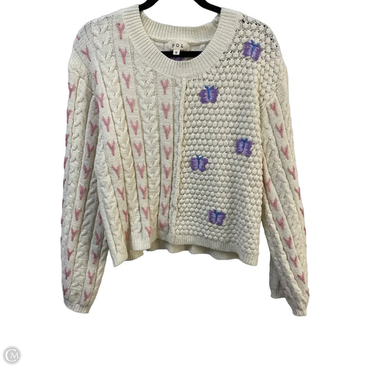 Sweater By Pol In Ivory, Size: S