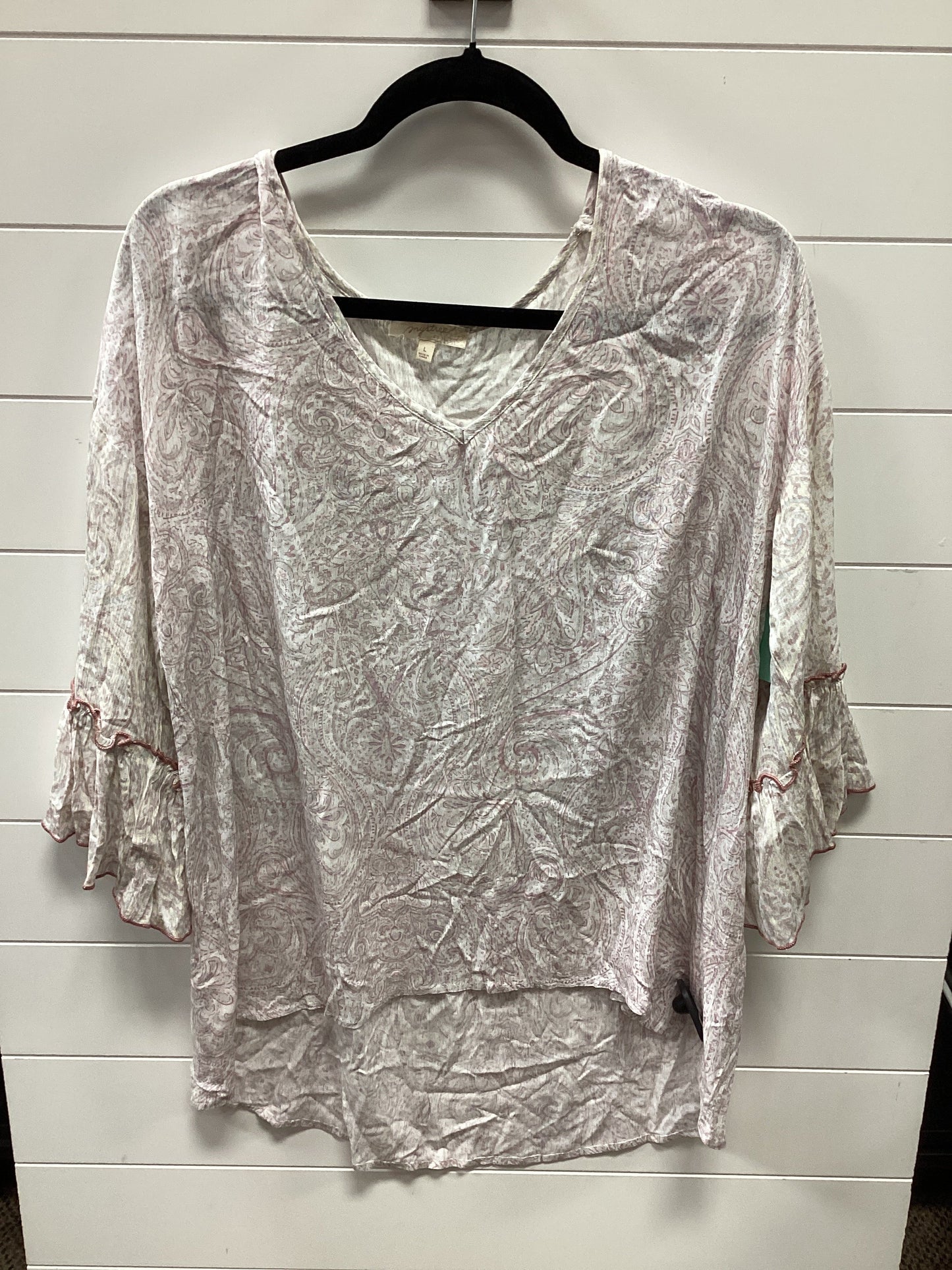 Top Ls By Mystree In Floral Print, Size:L