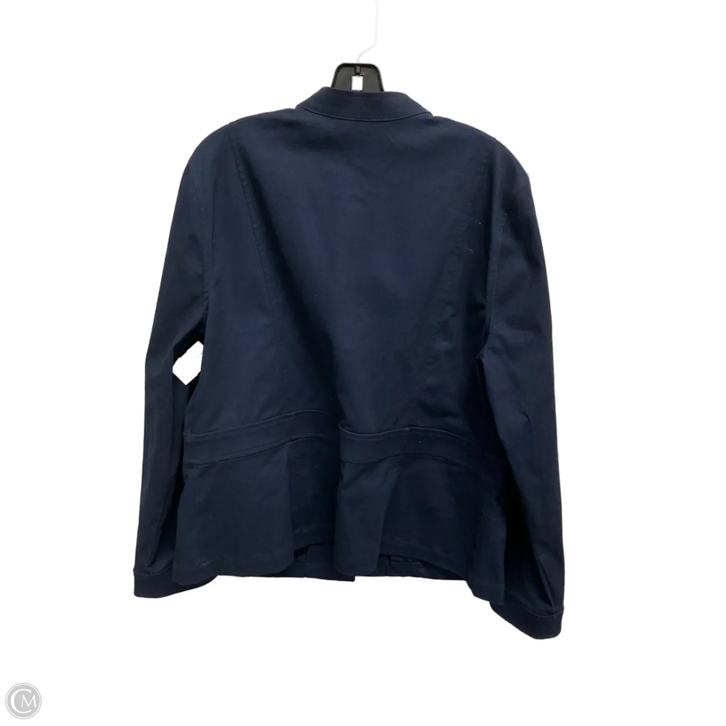 Jacket Denim By Inc In Navy, Size: Xxl