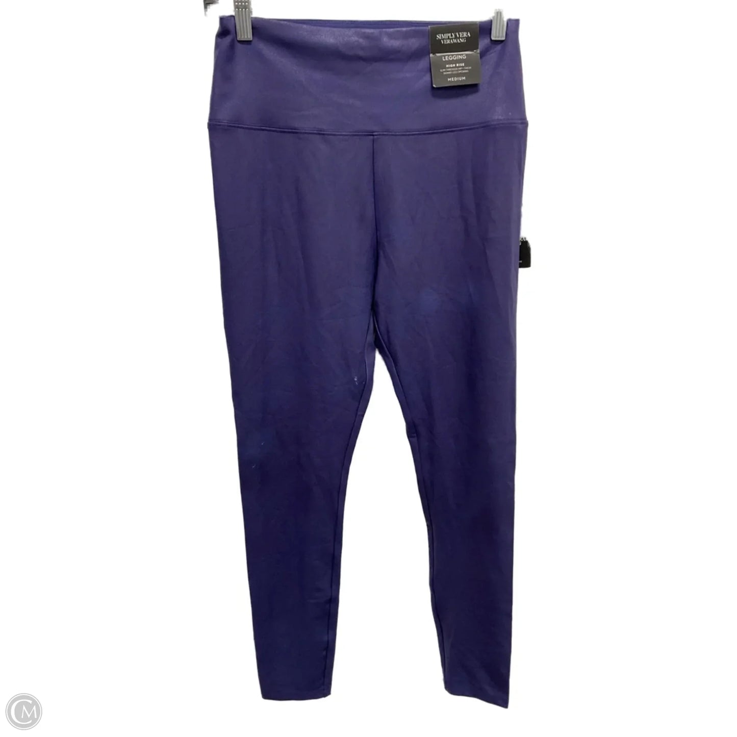 Pants Leggings By Simply Vera In Blue, Size: M