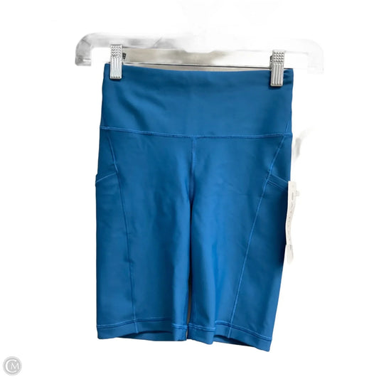 Athletic Shorts By Athleta In Blue, Size: Xxs
