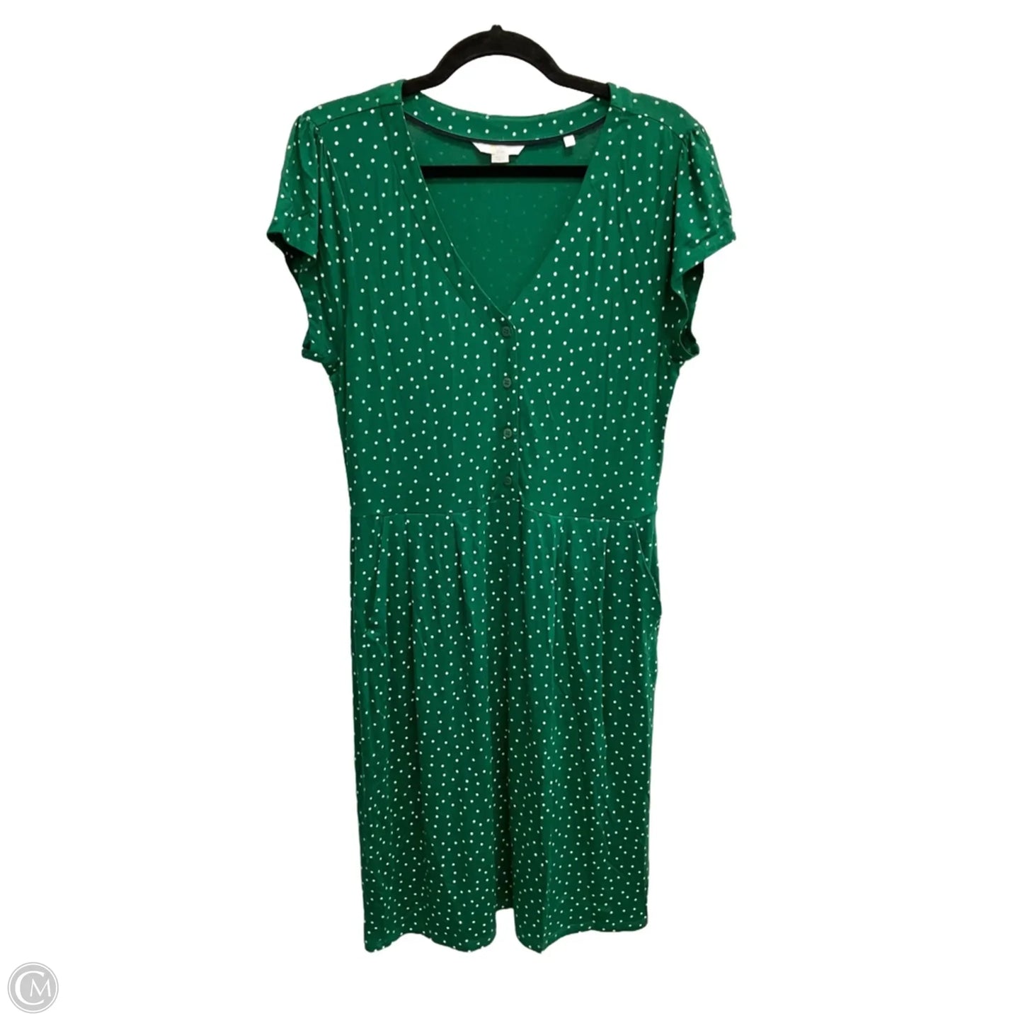 Dress Casual Midi By Boden In Polkadot Pattern, Size: M