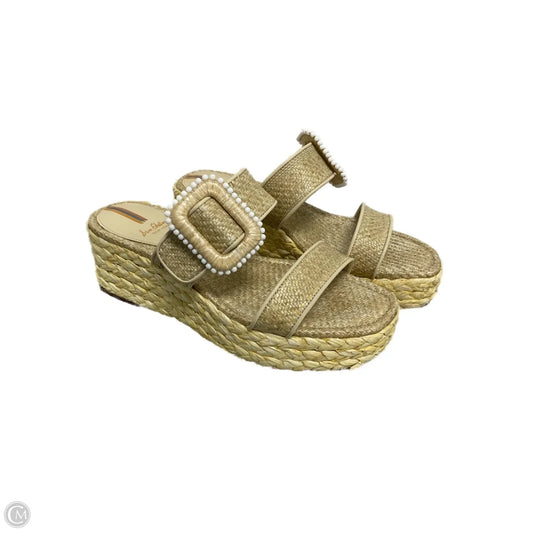 Sandals Heels Platform By Sam Edelman In Teal, Size: 6.5