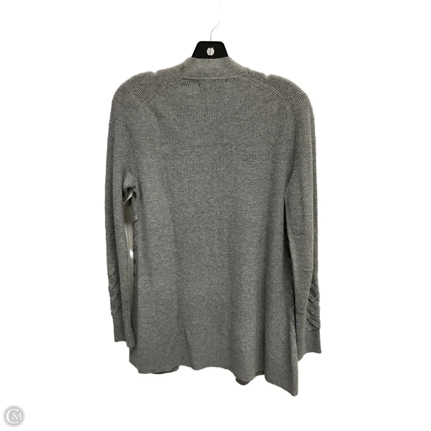 Sweater Cardigan By Banana Republic In Grey, Size: S