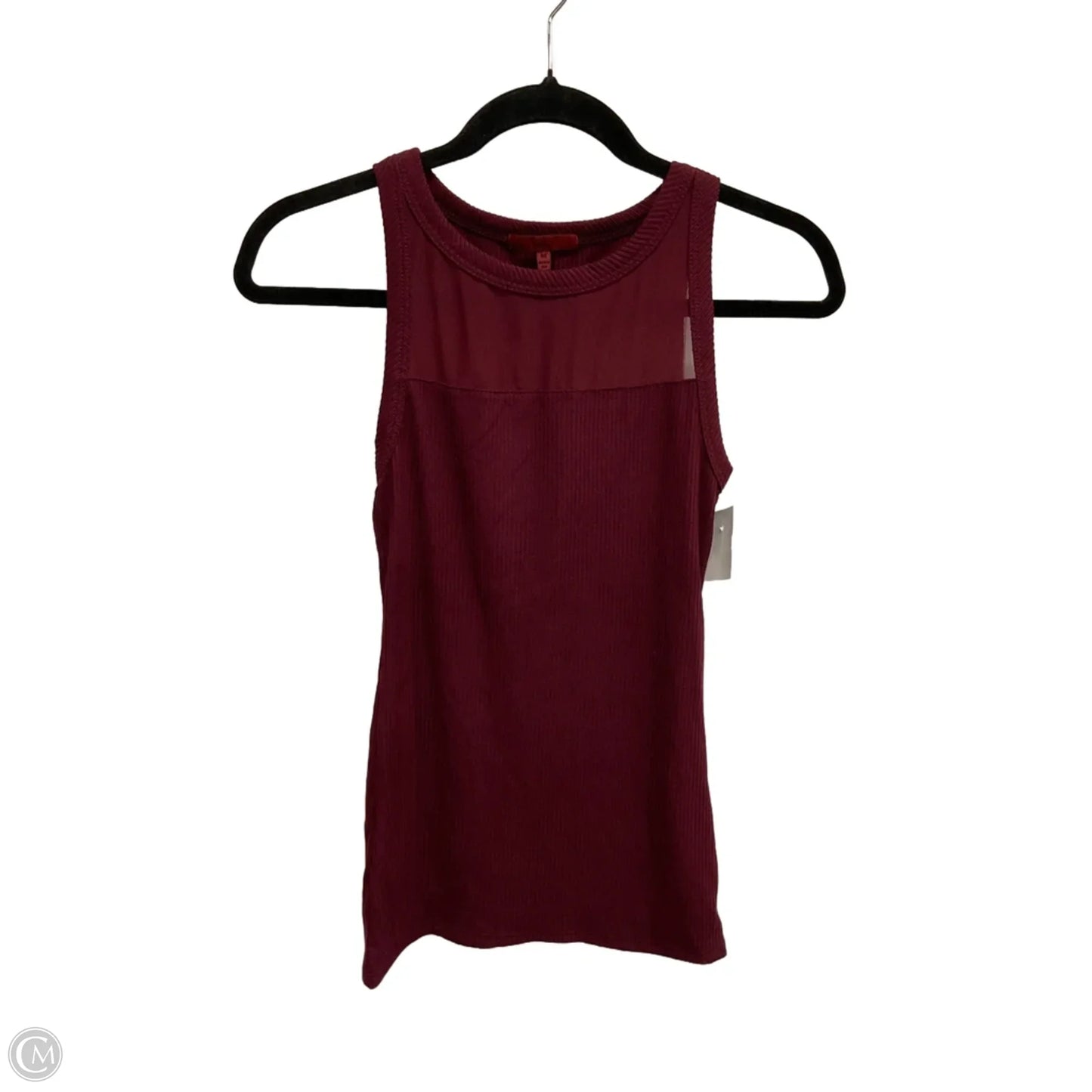Tank Top By Bke In Maroon, Size: M