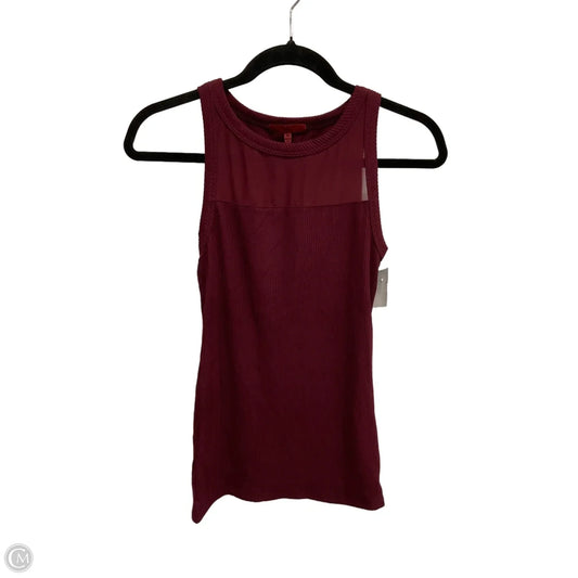 Tank Top By Bke In Maroon, Size: M