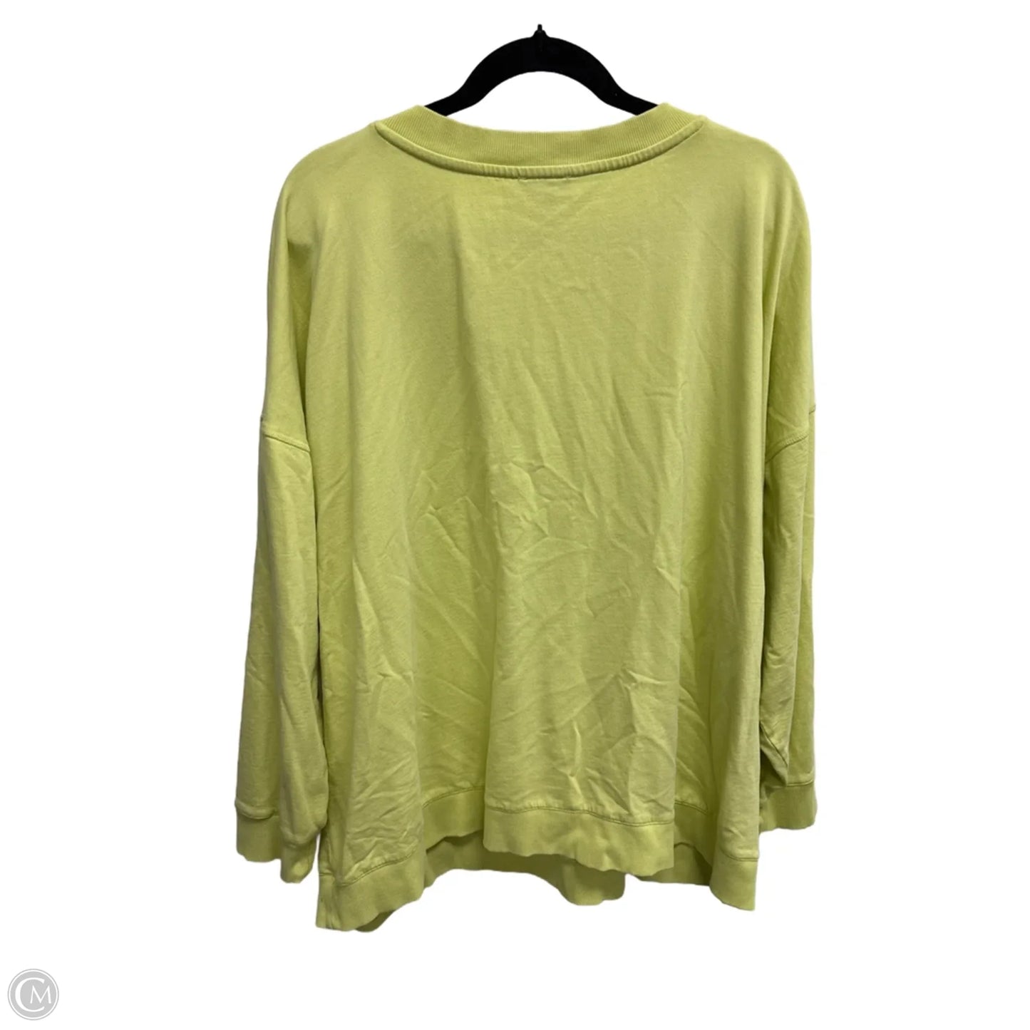 Sweatshirt Crewneck By J. Jill In Green, Size: 4x