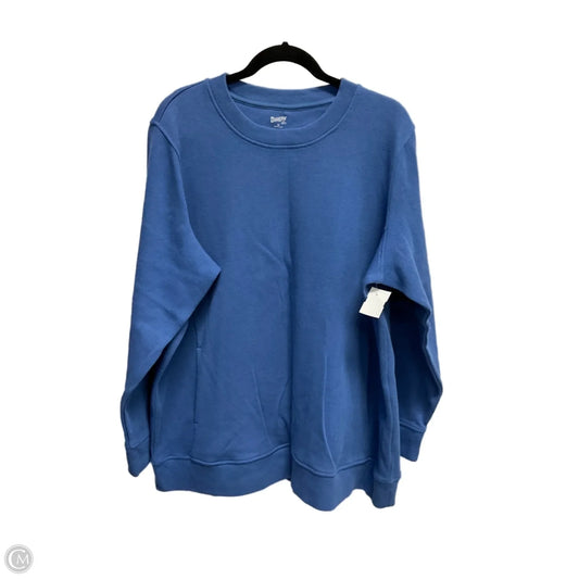 Top Long Sleeve By Duluth Trading In Blue, Size: 2x