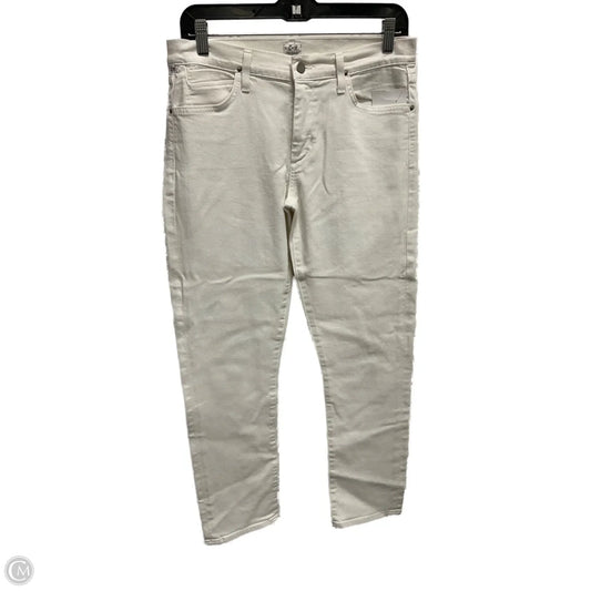 Jeans Skinny By Citizens Of Humanity In White Denim, Size: 10