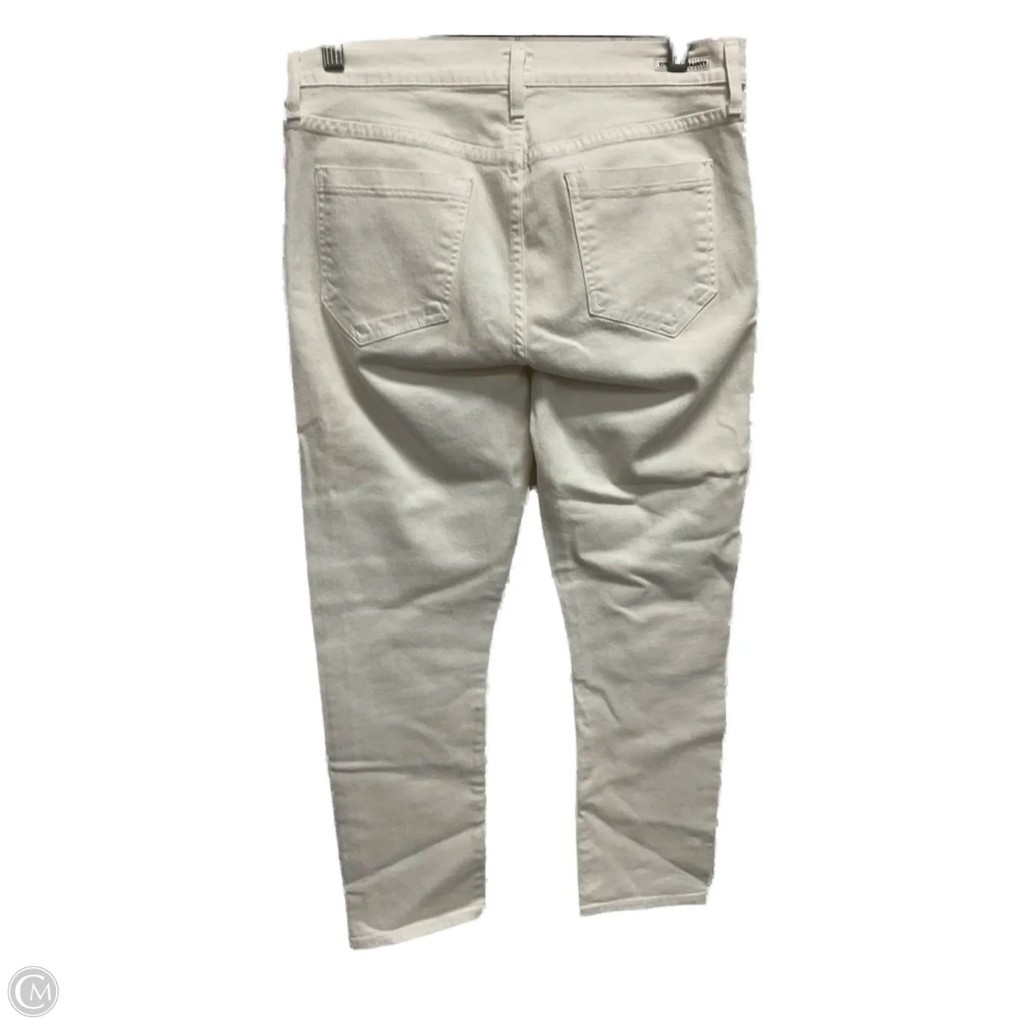 Jeans Skinny By Citizens Of Humanity In White Denim, Size: 10