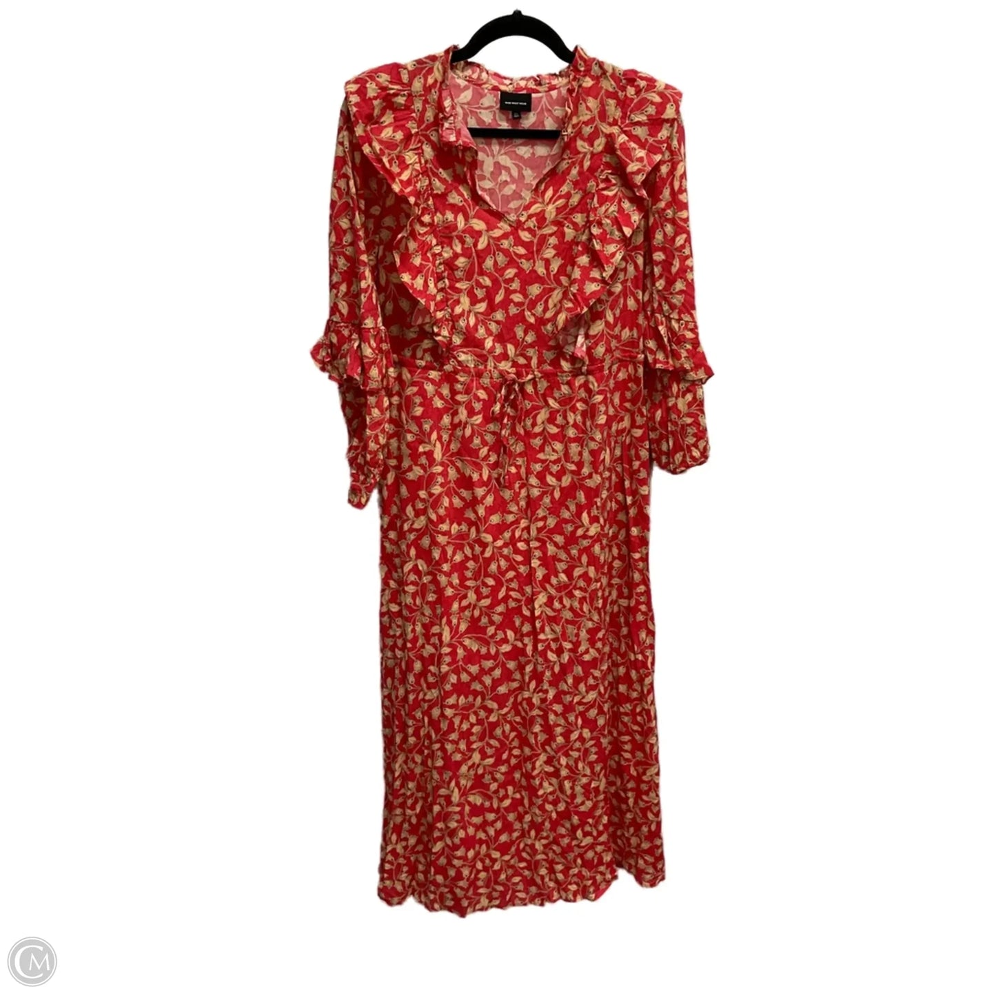 Dress Casual Maxi By Who What Wear In Multi-colored, Size: Xs