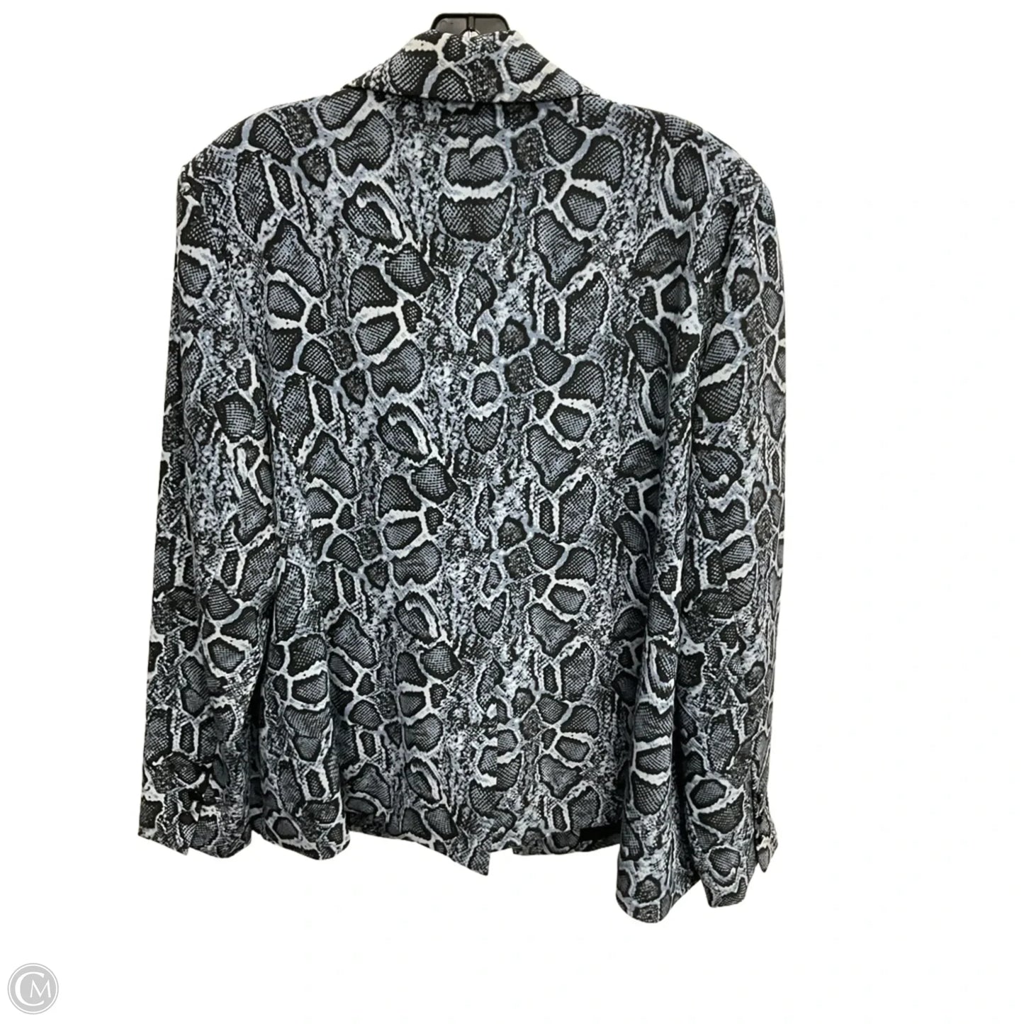 Pants Suit 2pc By Clothes Mentor In Snakeskin Print, Size: 3x