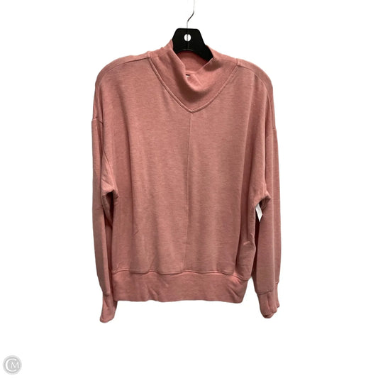 Sweatshirt Collar By Athleta In Pink, Size: S