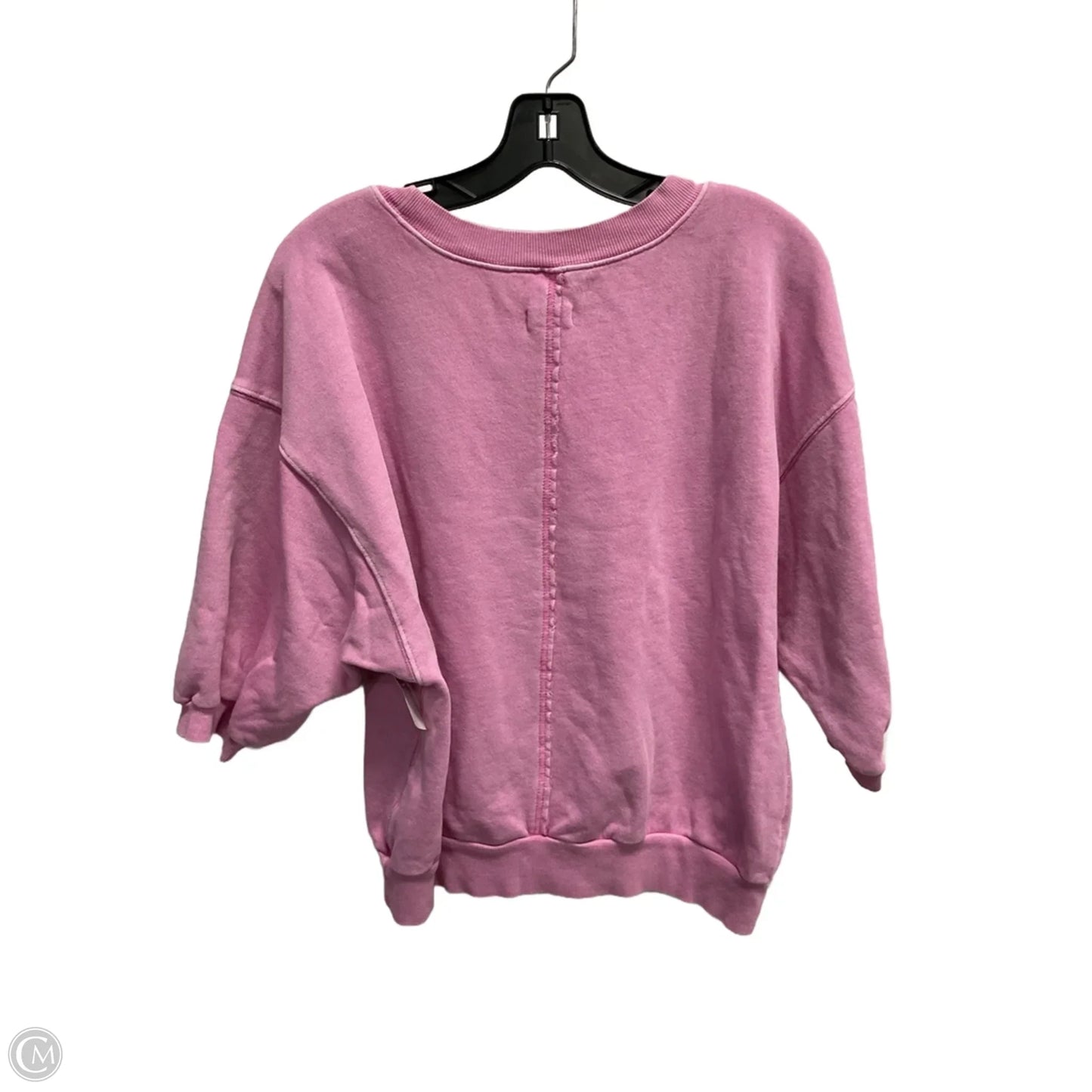 Sweatshirt Crewneck By Pilcro In Pink, Size: L