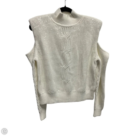 Sweater By Inc In White, Size: M