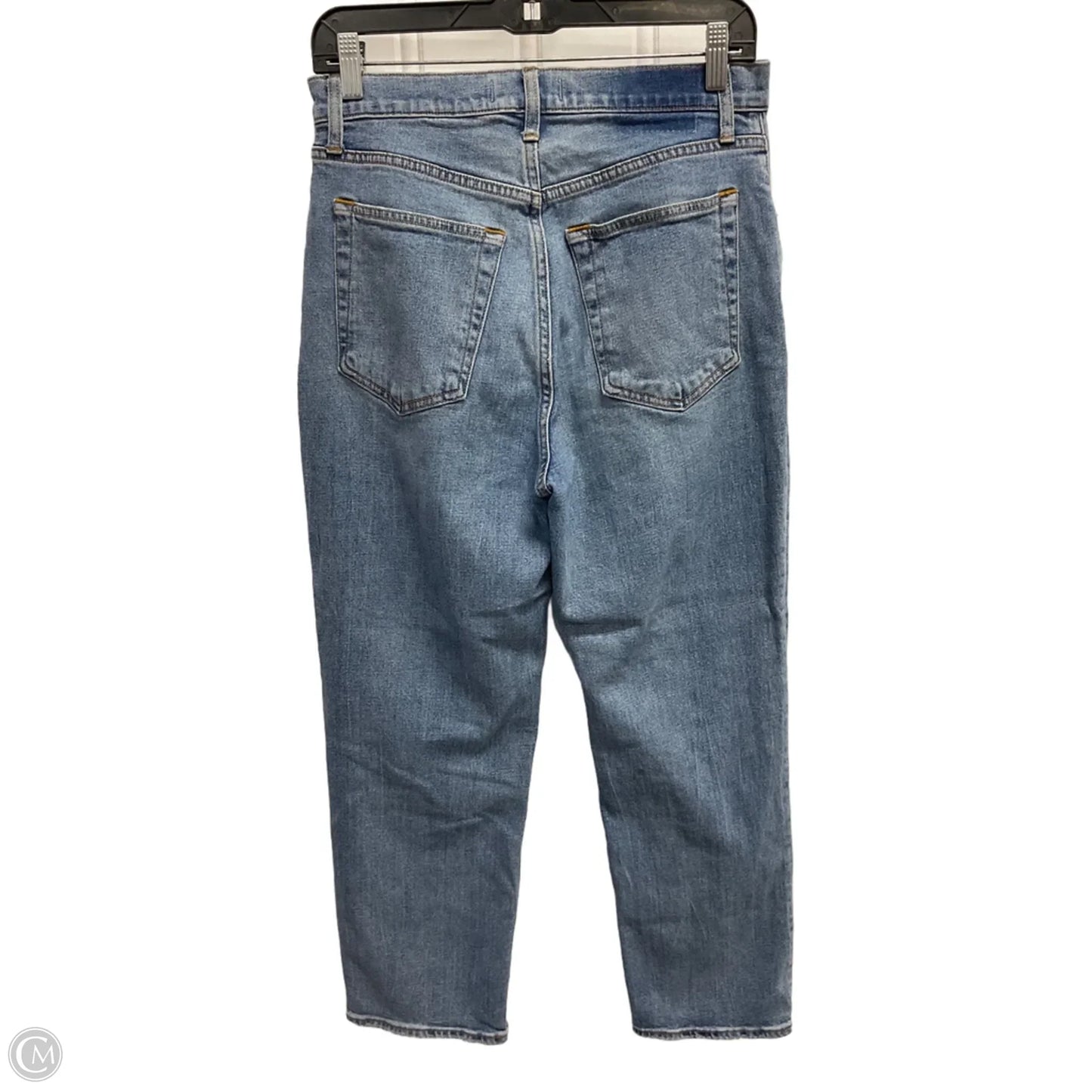 Jeans Straight By Abercrombie And Fitch In Blue Denim, Size: 10