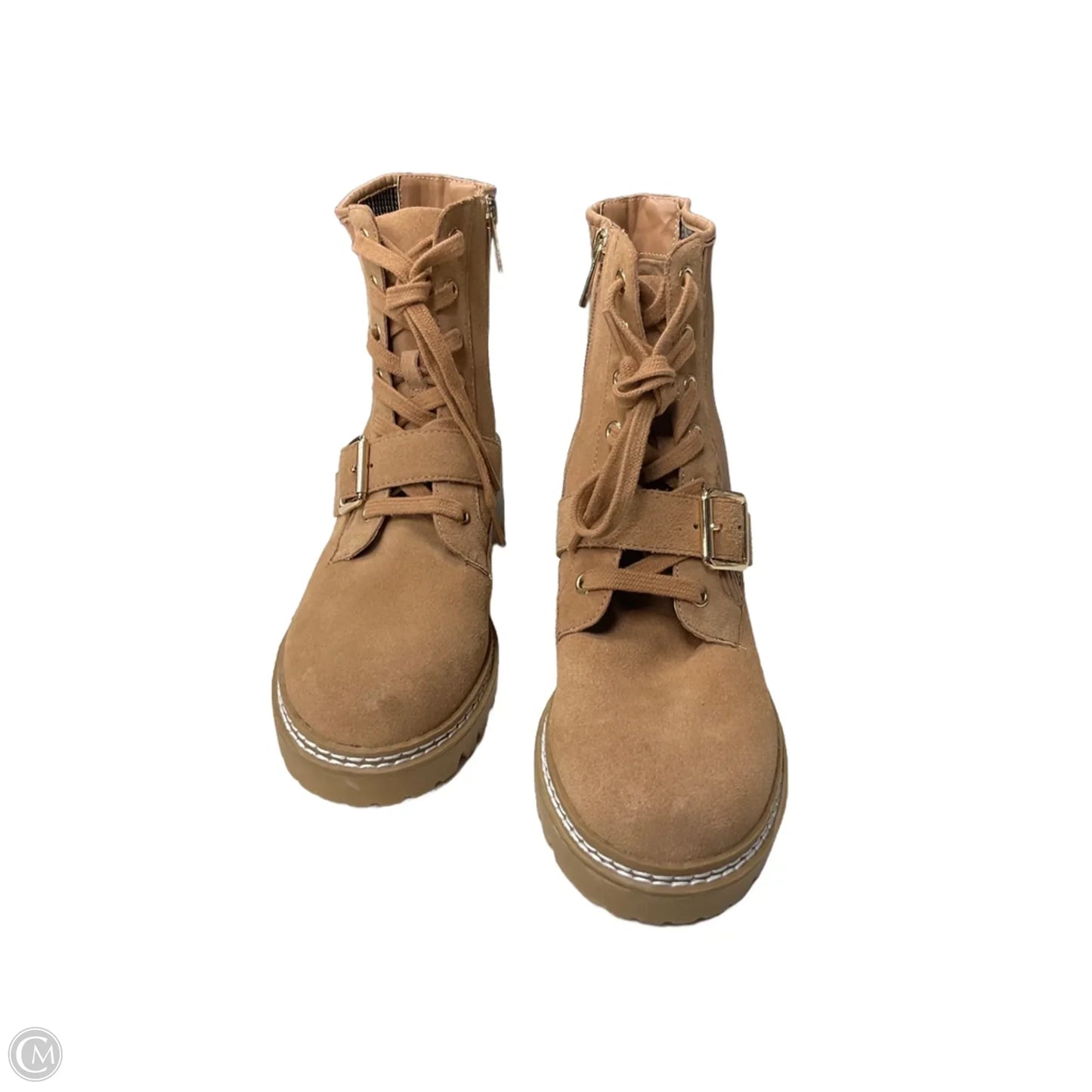 Boots Combat By Bcbg In Tan, Size: 7.5