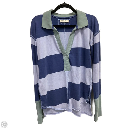 Top Long Sleeve By We The Free In Striped Pattern, Size: M
