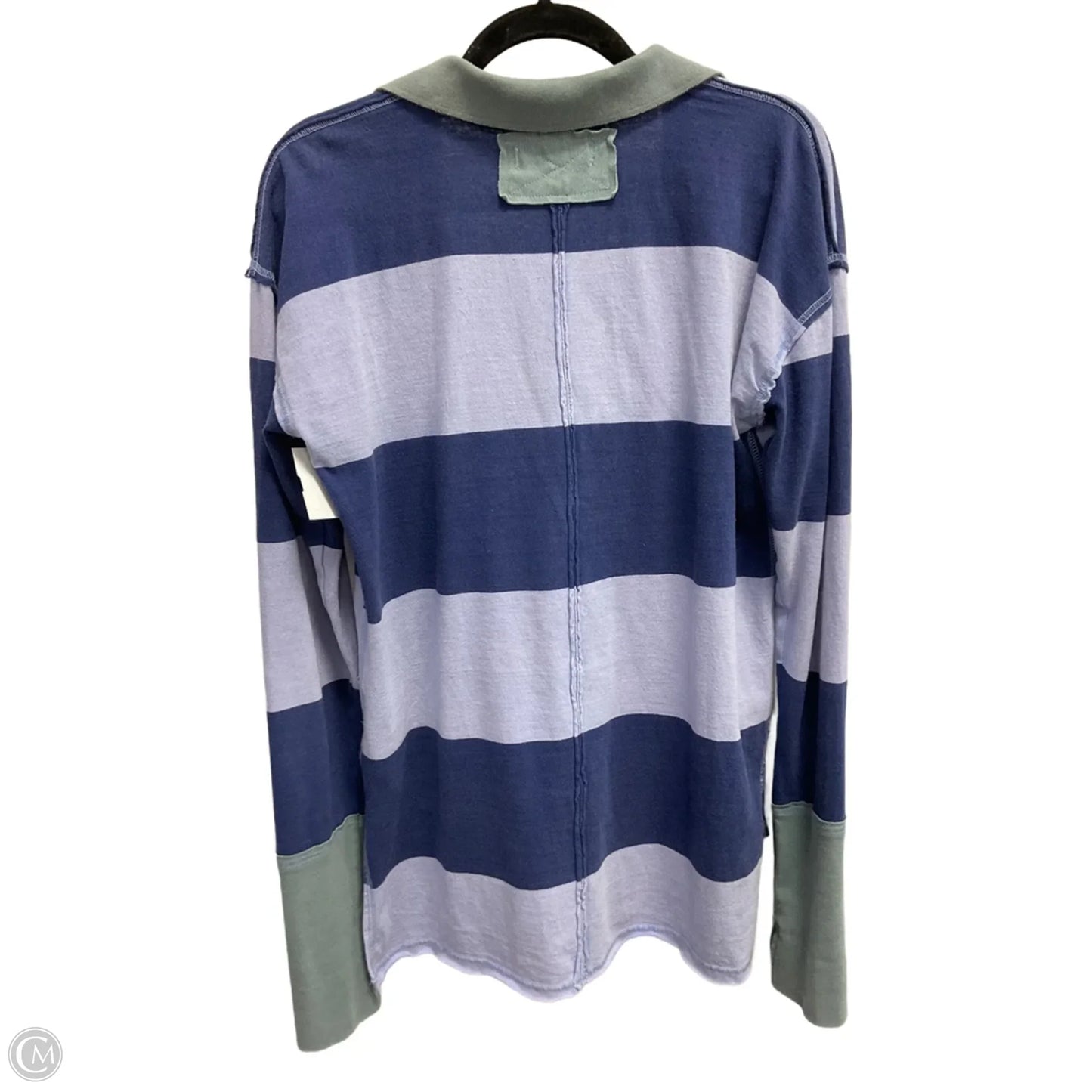 Top Long Sleeve By We The Free In Striped Pattern, Size: M