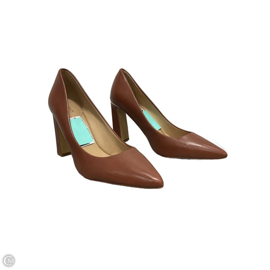 Shoes Heels Stiletto By Aldo In Brown, Size: 8
