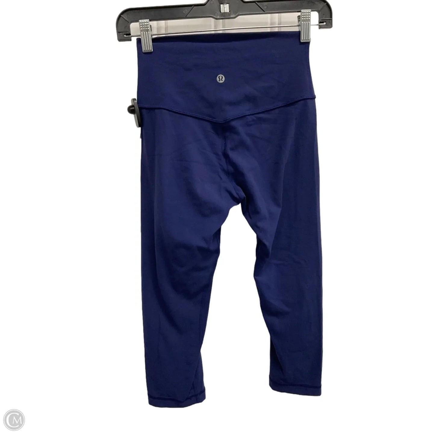Athletic Capris By Lululemon In Blue, Size: S